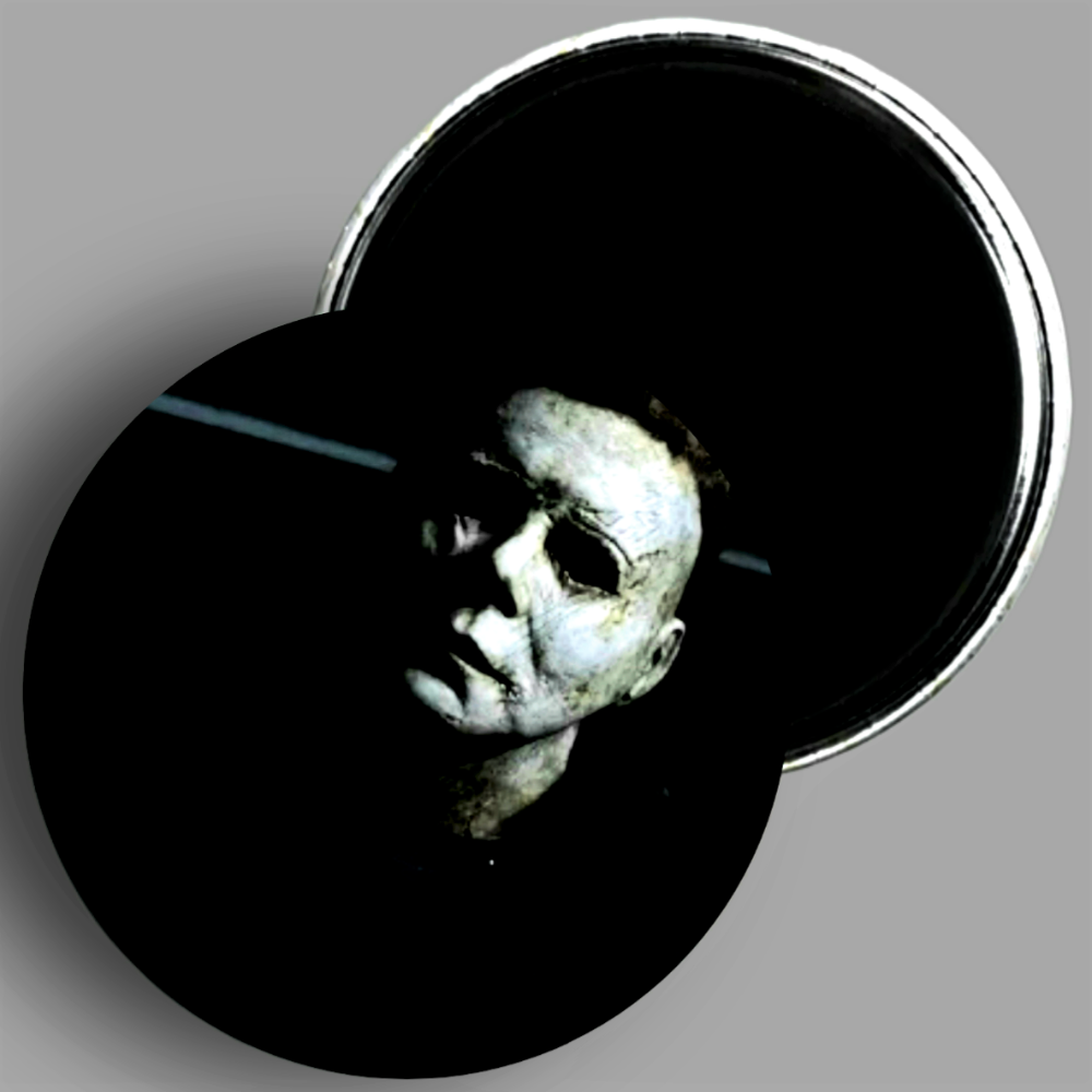 Michael Myers "The Shape" photo handcrafted 1PC 2.25" round magnet available in area51gallery