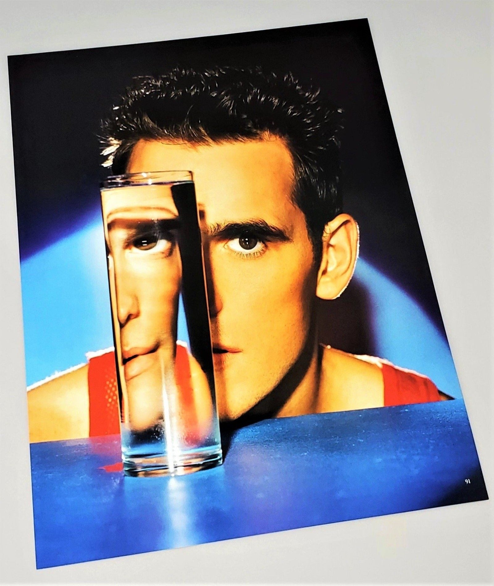 David LaChapelle 1997 Color Photo Of Matt Dillon 