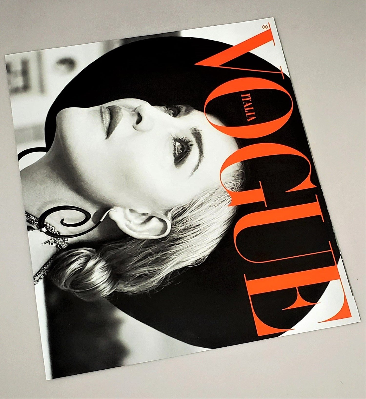 Madonna 2018 Vogue Italia Tri Fold Cover Poster