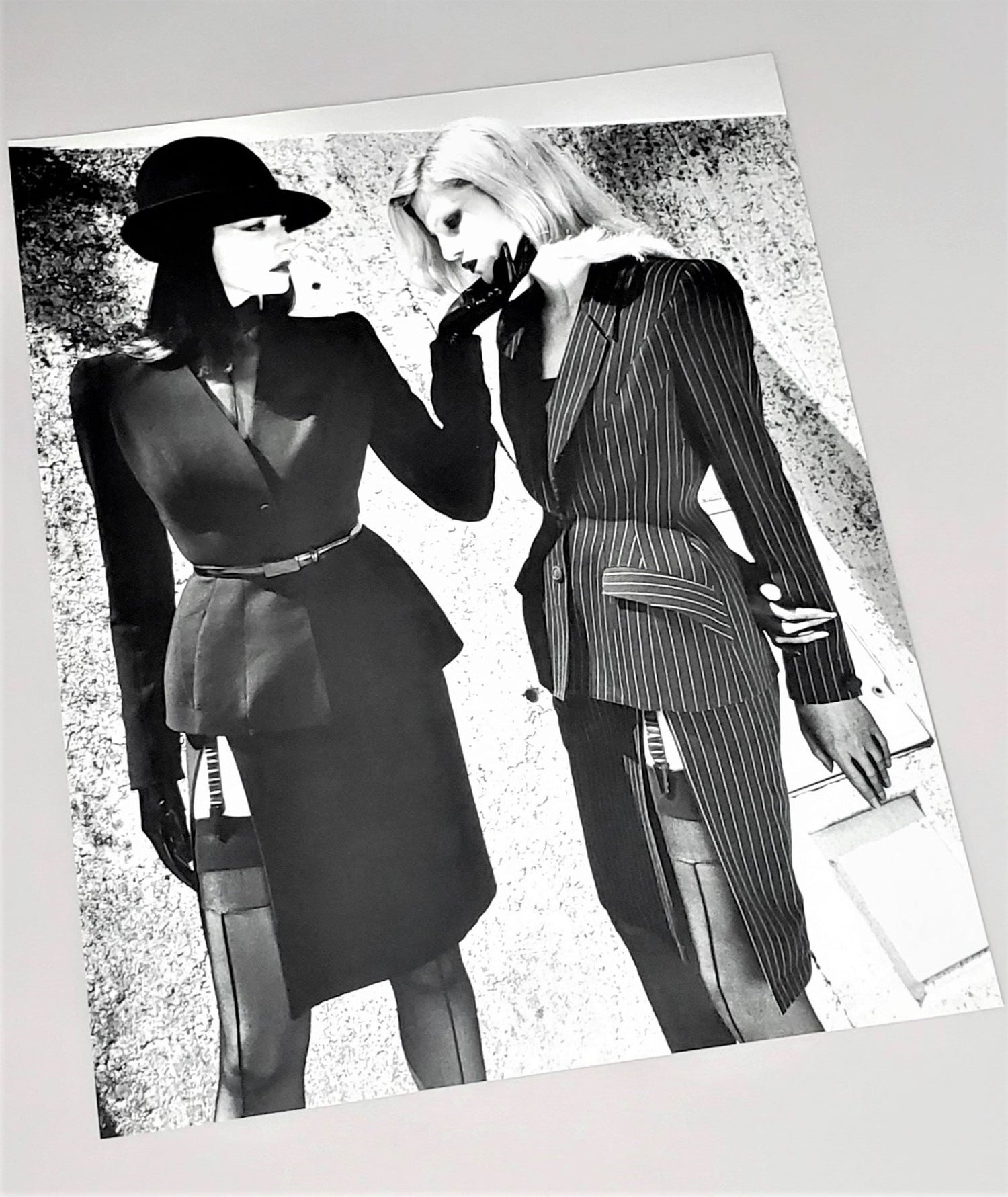 Valentino 1998 photoshoot in Monte Carlo featured in Helmut Newton: Work hardcover book 