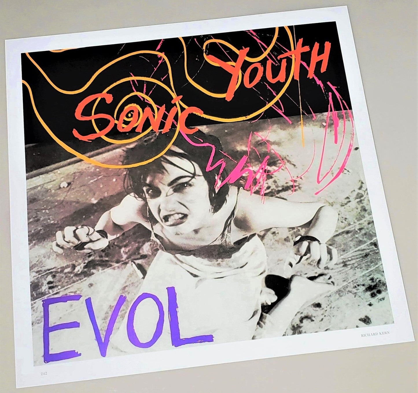 Sonic Youth 1986 CD cover featured in 2017 Art Record Covers coffee table book