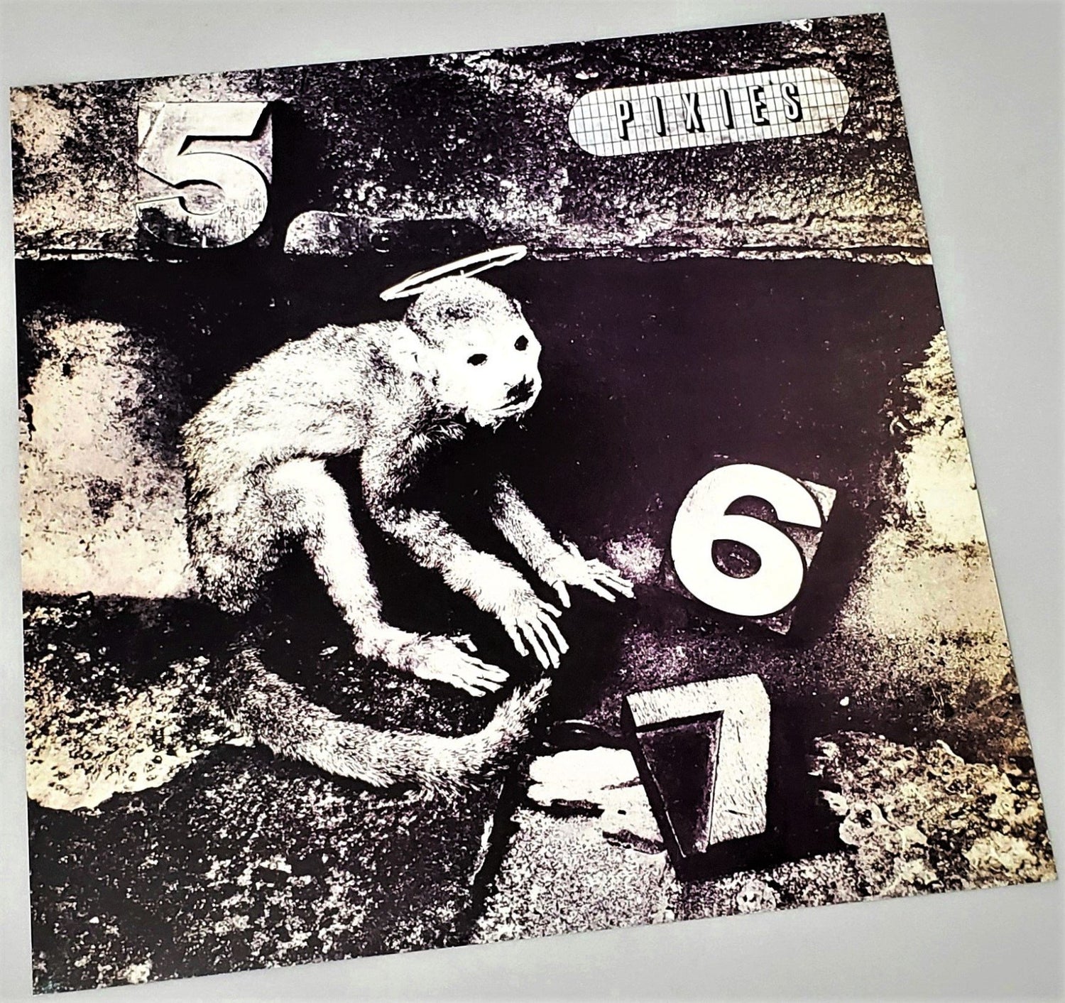 Pixies 1989 Doolittle album cover art page featured in Rock Covers 2014  book