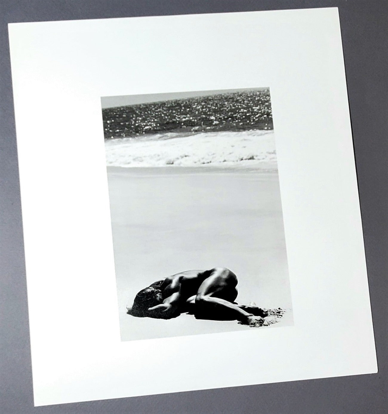 Herb Ritts Nude Male Lying On Beach For Sale In AREA51GALLERY New Orleans