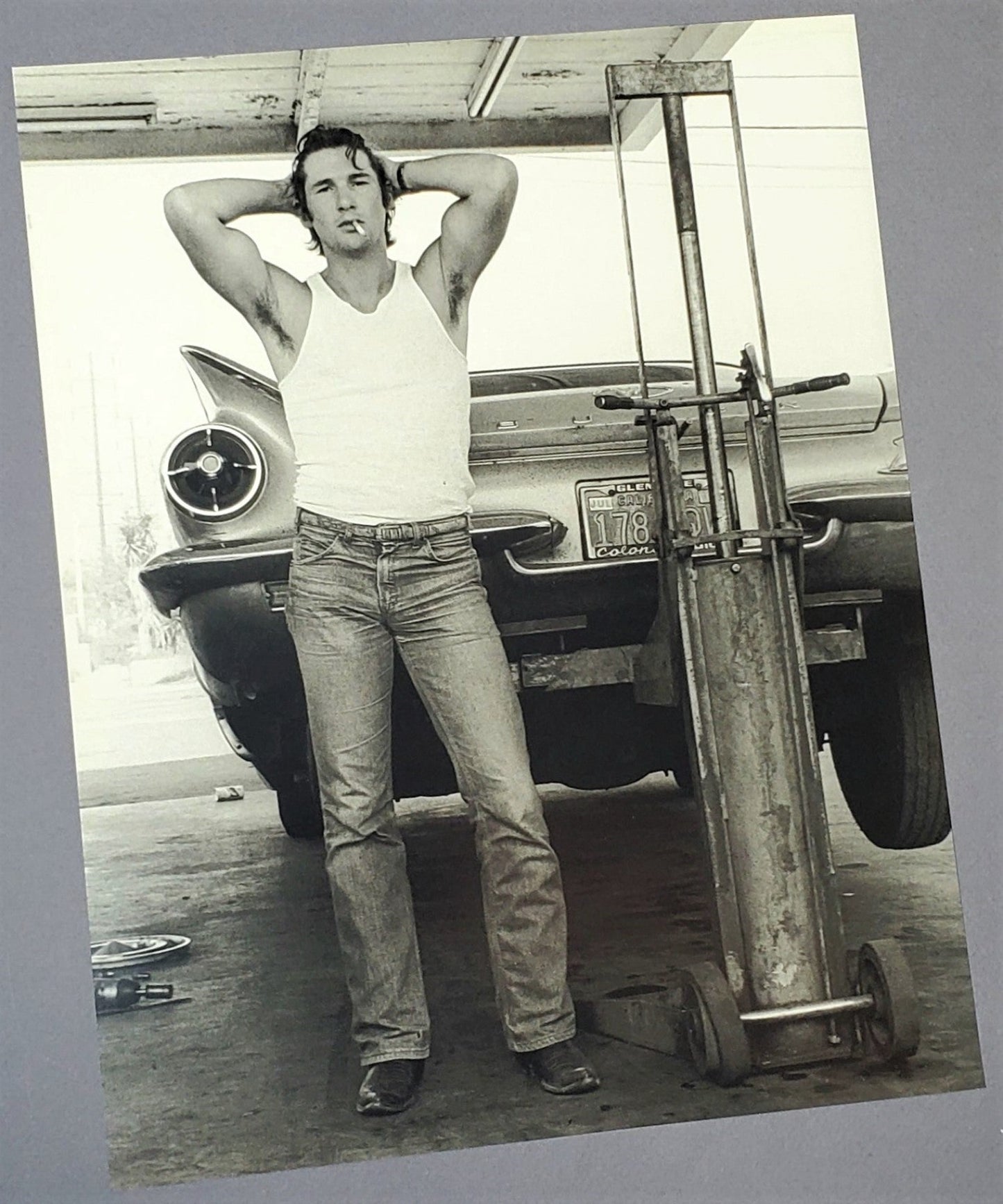 Authentic Richard Gere 1977 Photograph For Sale In AREA51GALLERY New Orleans