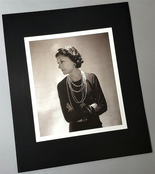 The Founder Of Chanel 1938 Portrait Art Print For Sale In AREA51GALLERY New Orleans 