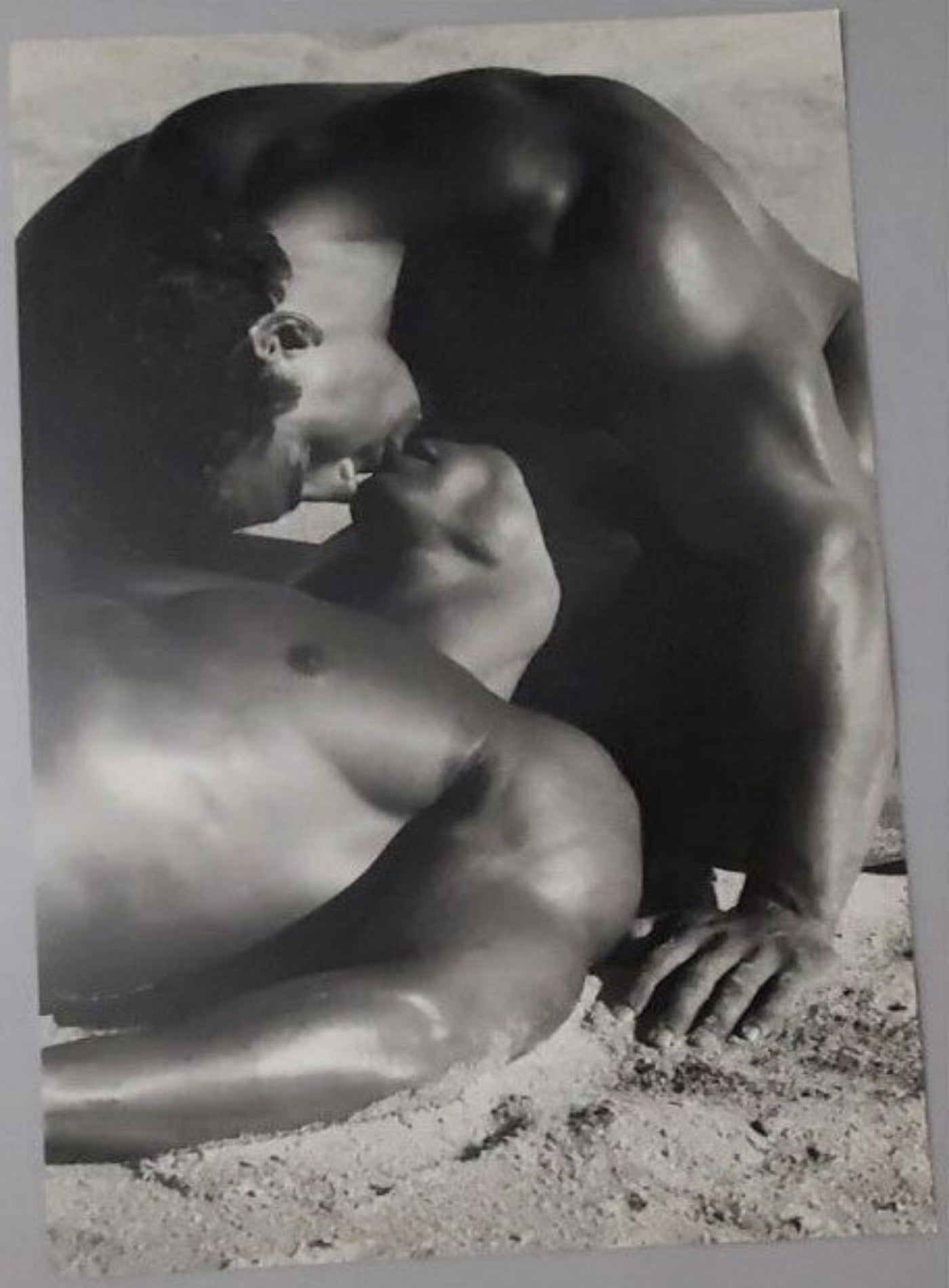 Herb Ritts Poster Men Kissing Vintage Poster For Sale In AREA51GALLERY New Orleans 