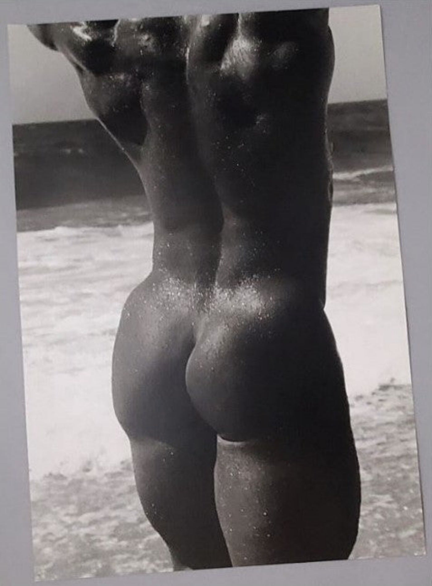 Herb Ritts Nude Male Butt On Beach  Poster For Sale In AREA51GALLERY New Orleans 