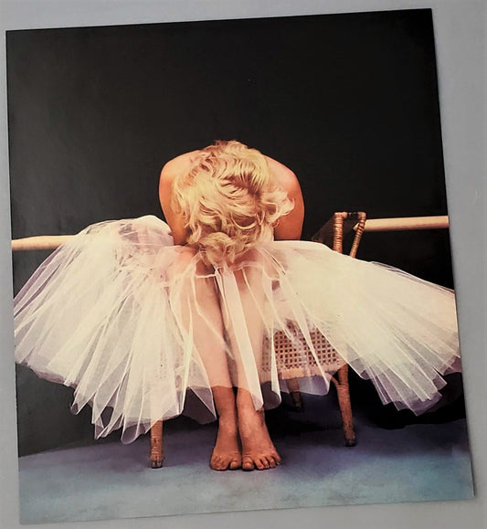 Marilyn Monroe Ballerina Sitting Photograph For Sale In AREA51GALLERY New Orleans