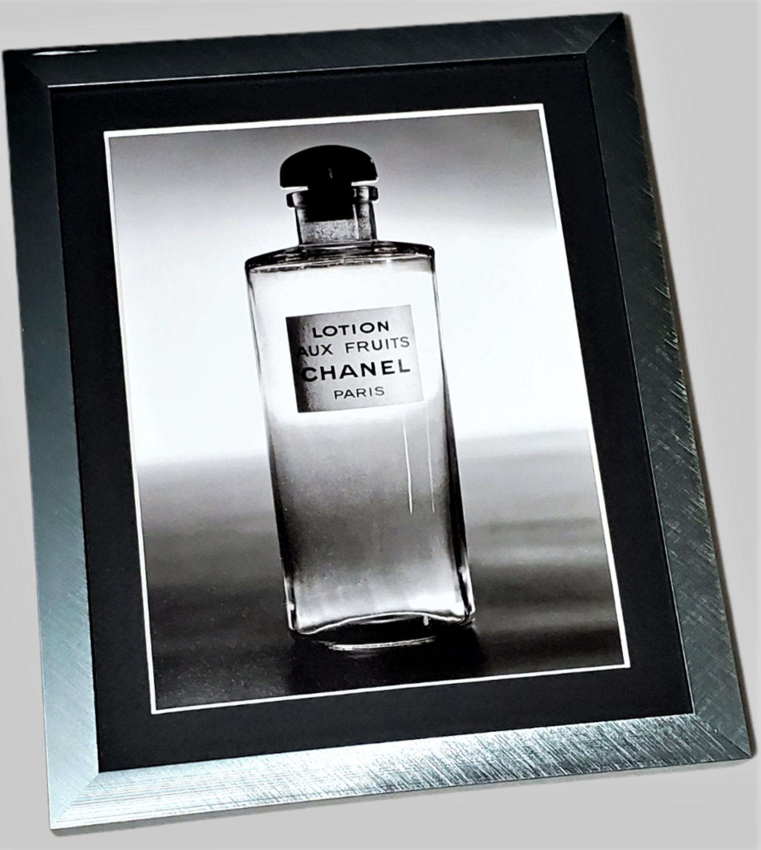 Chanel Lotion aux Fruits framed photograph featured in Chanel: Fashion, Jewelry & Watches, Perfume & Beauty  book