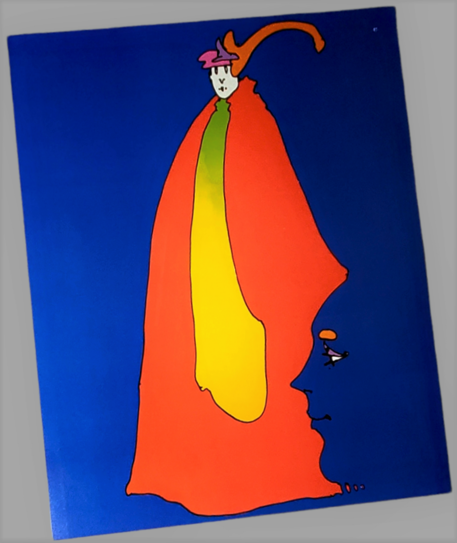 Peter Max Prince Of Blue Poster For Sale In AREA51GALLERY New Orleans 