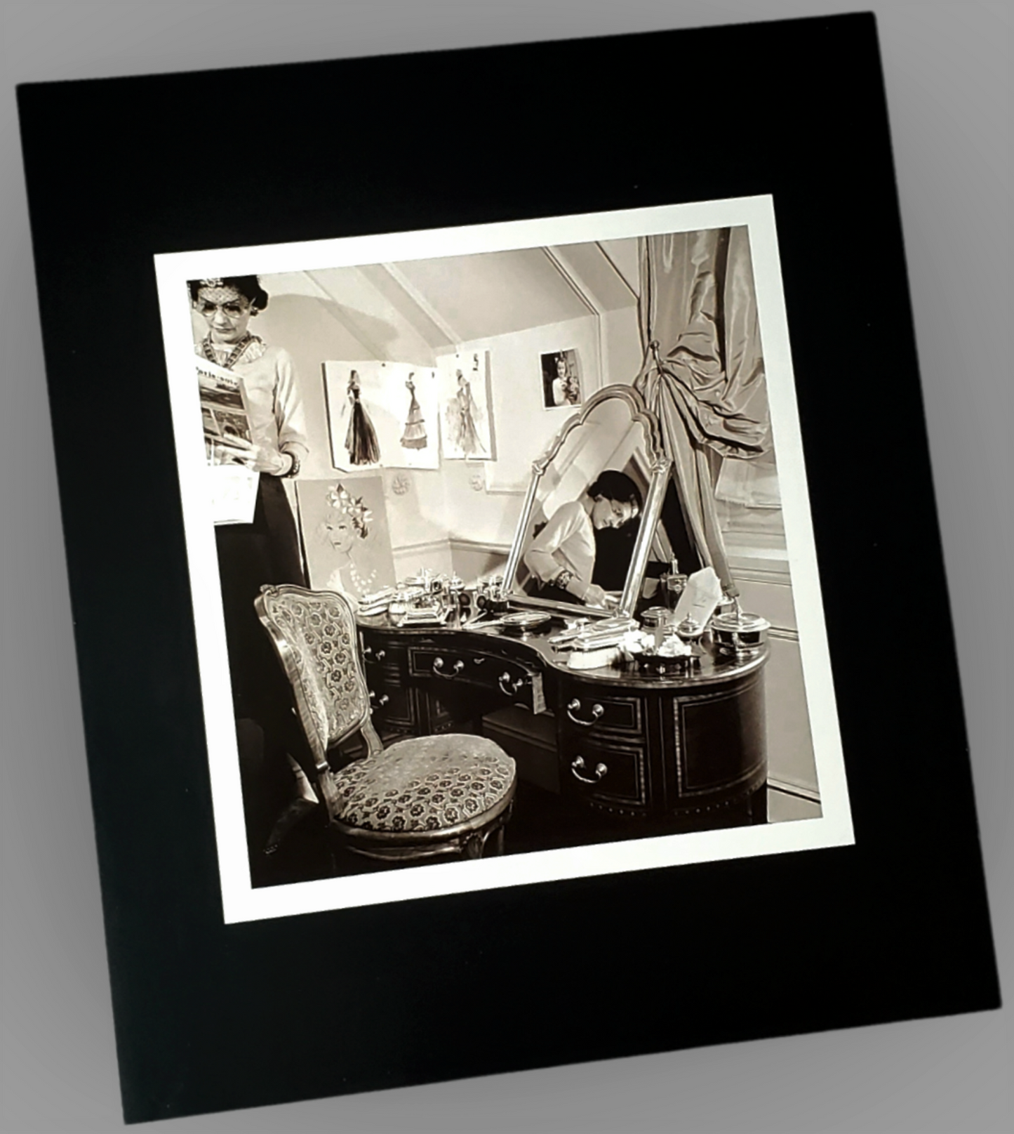 Coco Chanel Dressing Table Photograph Available In AREA51GALLERY New Orleans