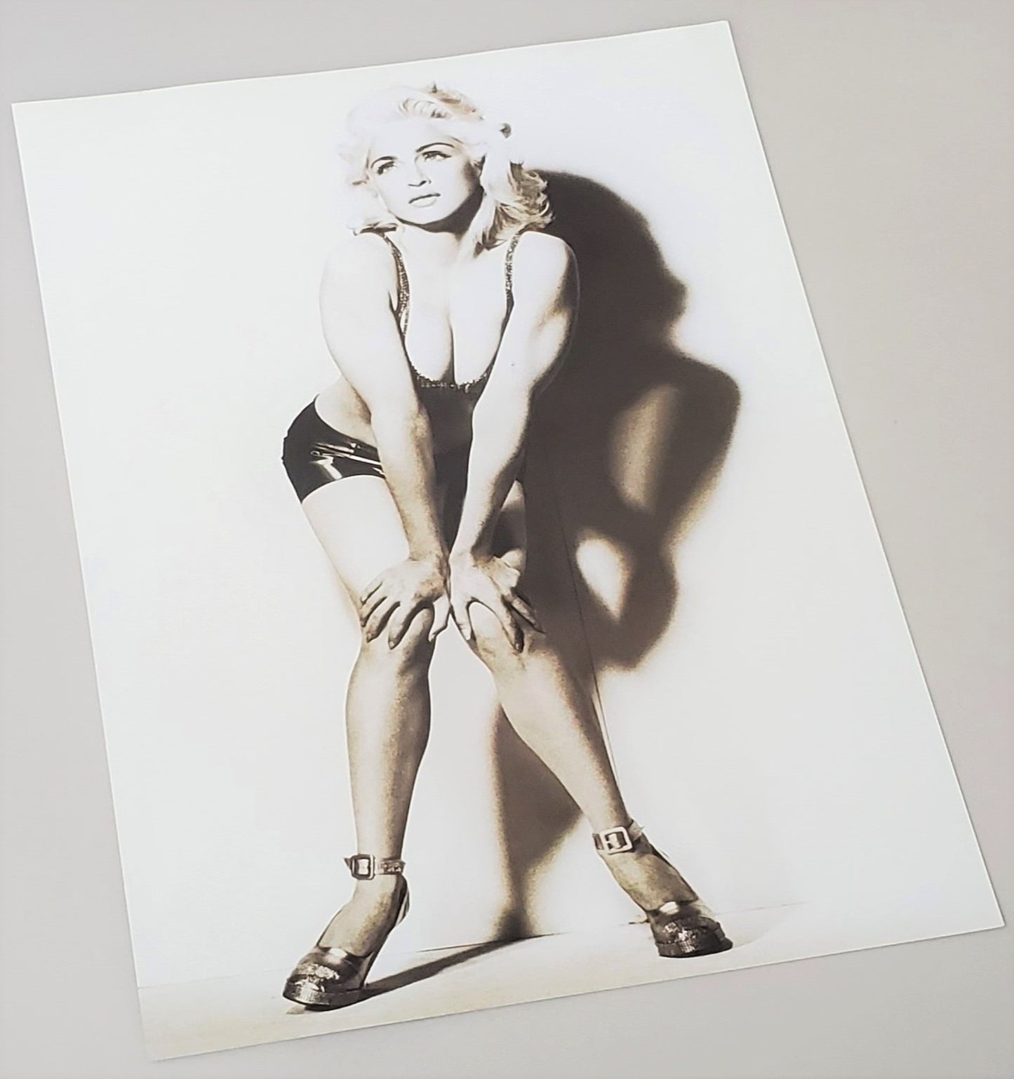 Original 1991 photo featured in Madonna Photo Album Japanese Edition softcover book