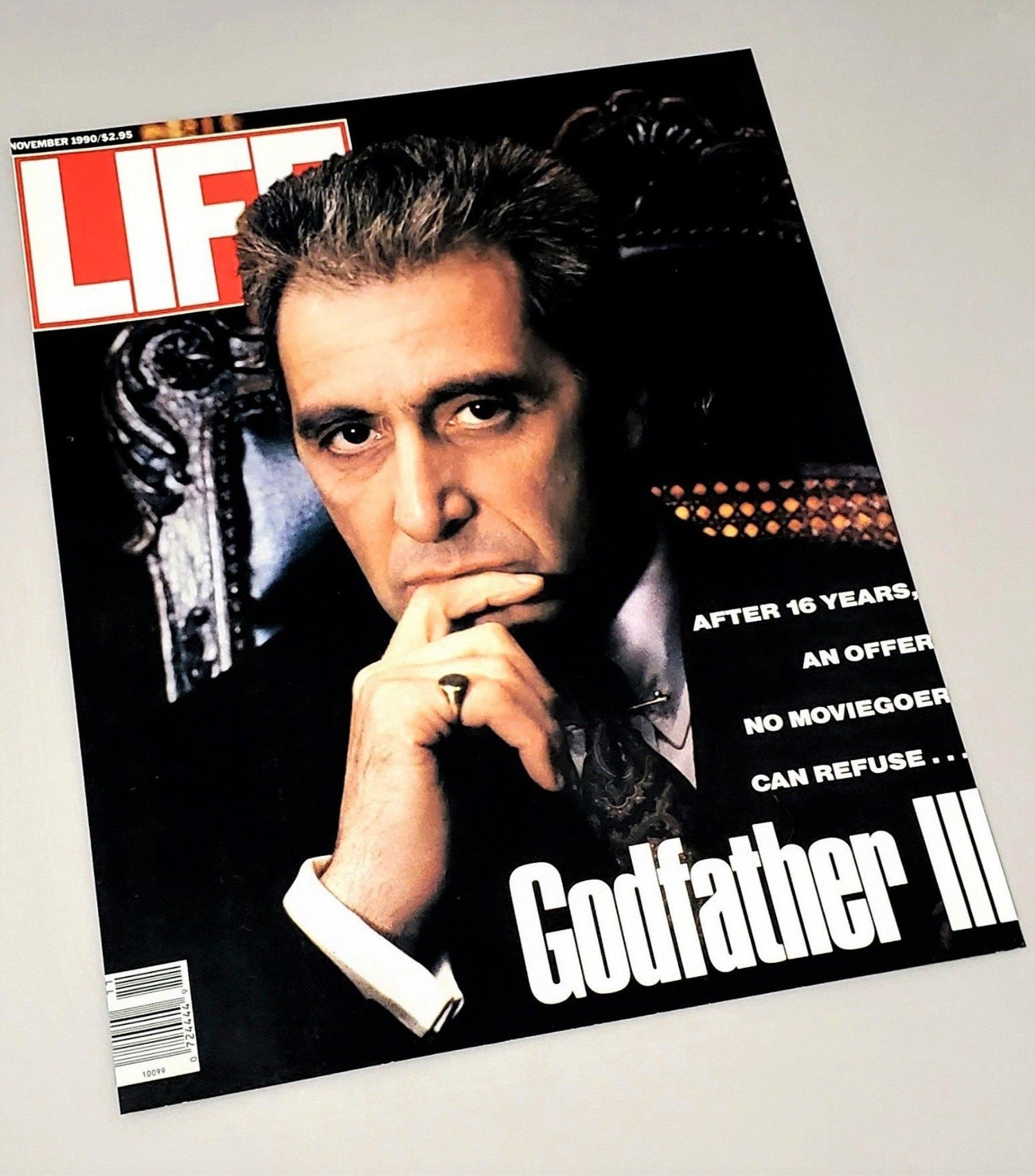 Al Pacino 1990 Life Magazine Cover Available In AREA51GALLERY