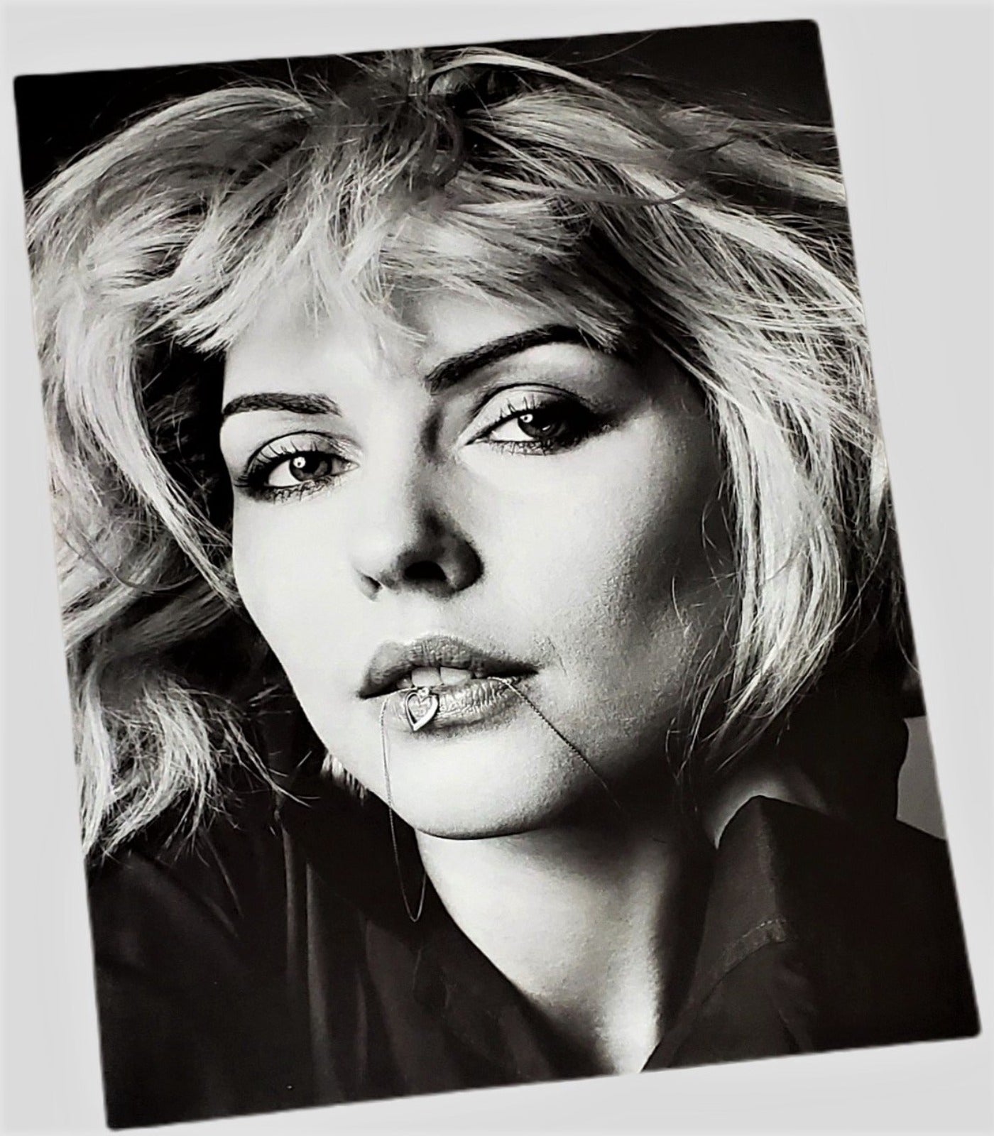 Debbie Harry photograph originally snapped in 1980 by Richard Avedon featured in Vogue x Music book 