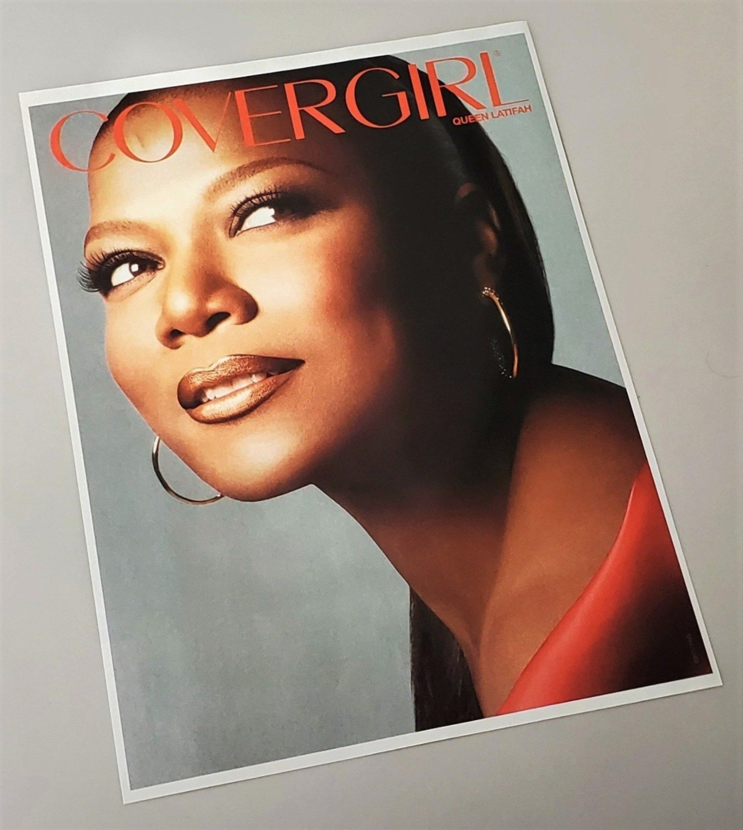 Original 2012 Queen Latifah for Covergirl advertisement page available in area51gallery