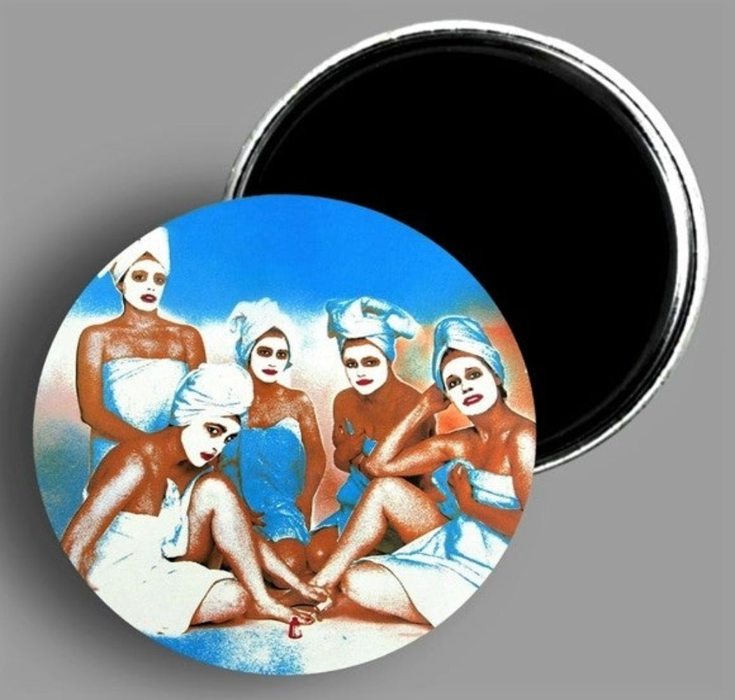 The Go-Go's Beauty And The Beat Retro Fridge Magnet Available In AREA51GALLERY New Orleans 
