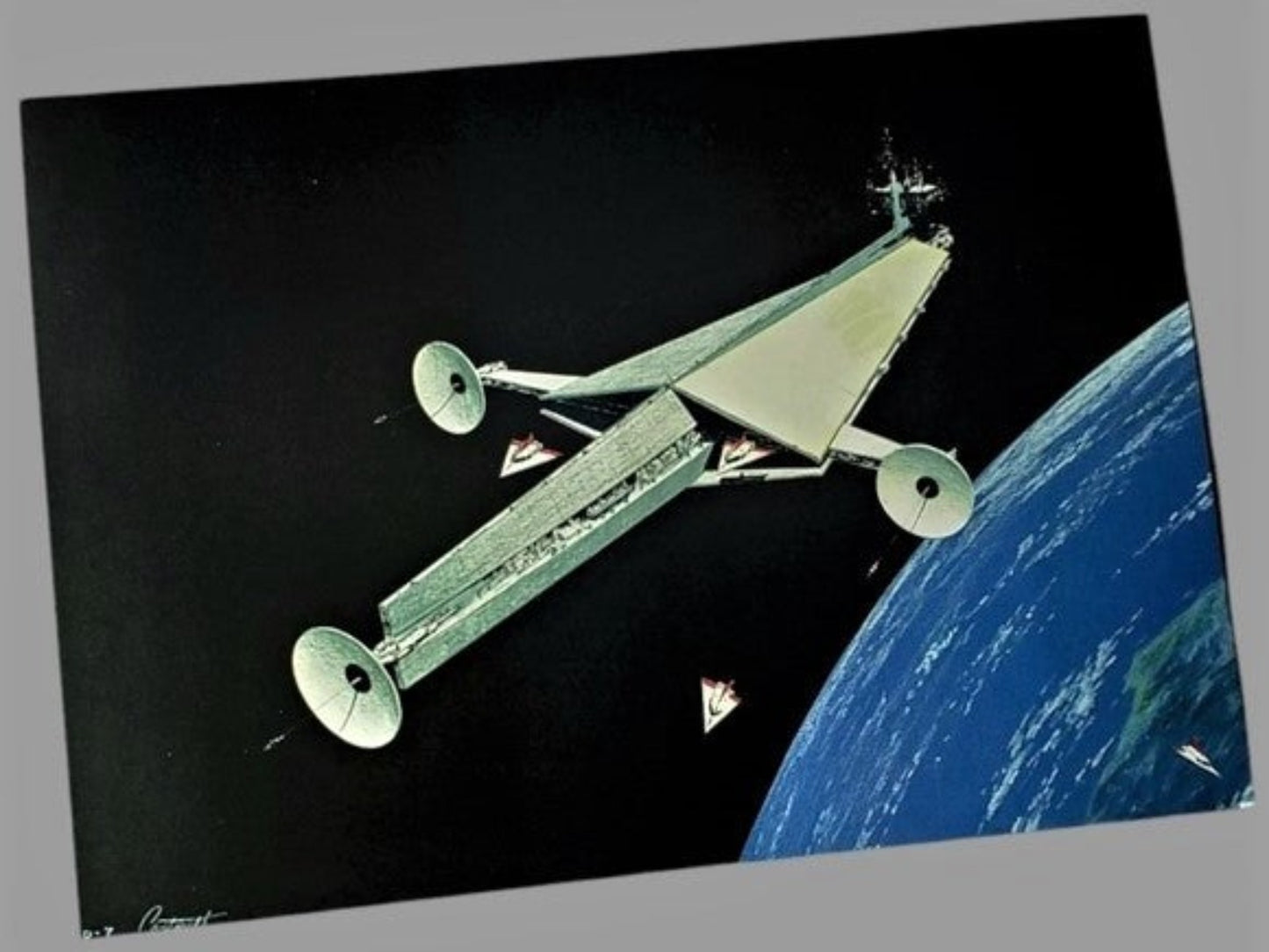 Star Wars Imperial Star Destroyer Concept  Illistration Print Available In AREA51GALLERY New Orleans
