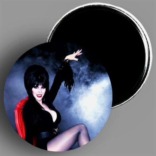 Elvira Mistress Of The Dark Red Chair Magnet Available In AREA51GALLERY New Orleans