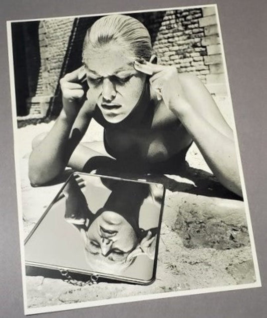 Helmut Newton Fashion Model Print Available In AREA51GALLERY New Orleans
