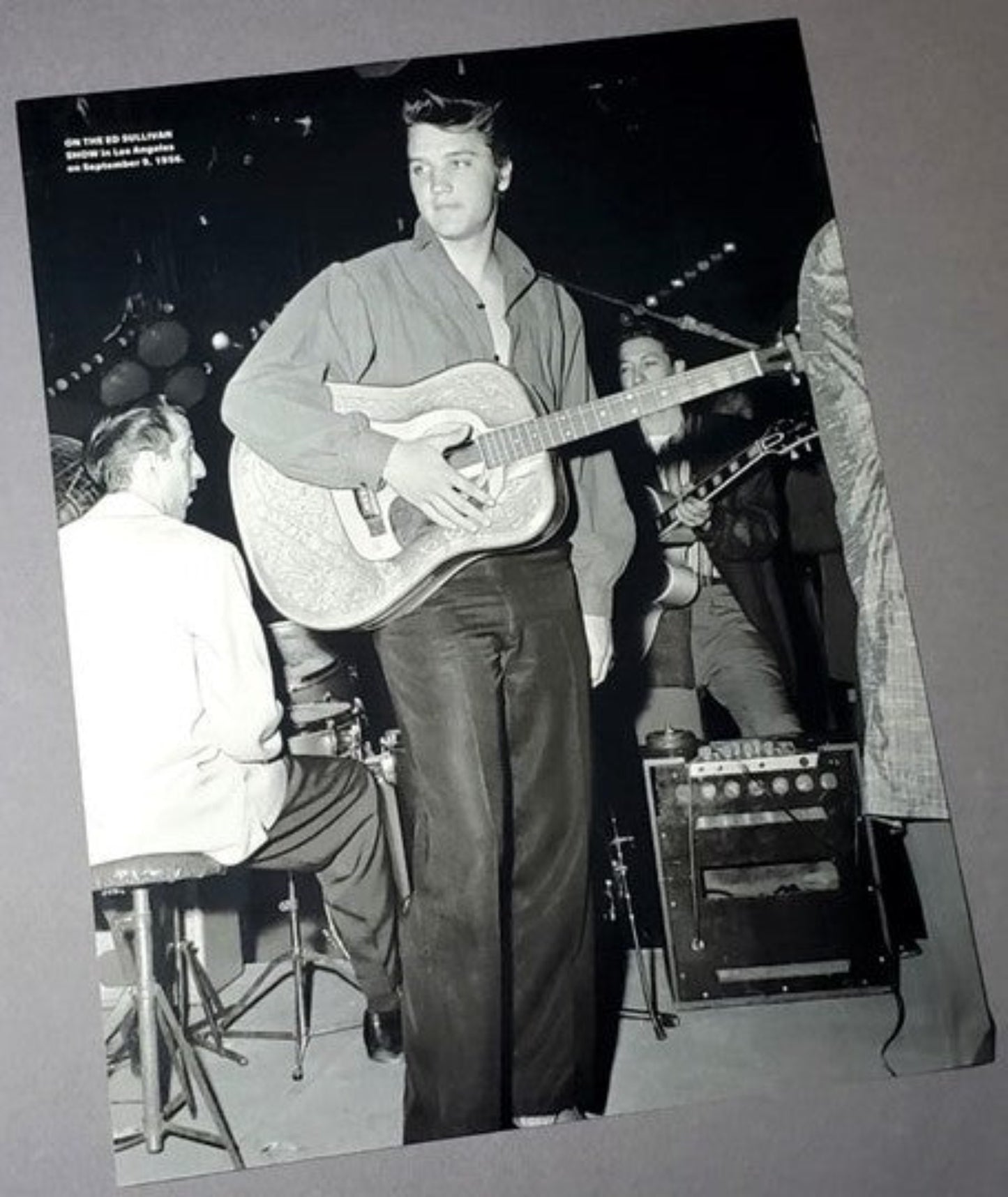 Elvis Presley Ed Sullivan Show Collectible Art Photograph Available In AREA51GALLERY New Orleans