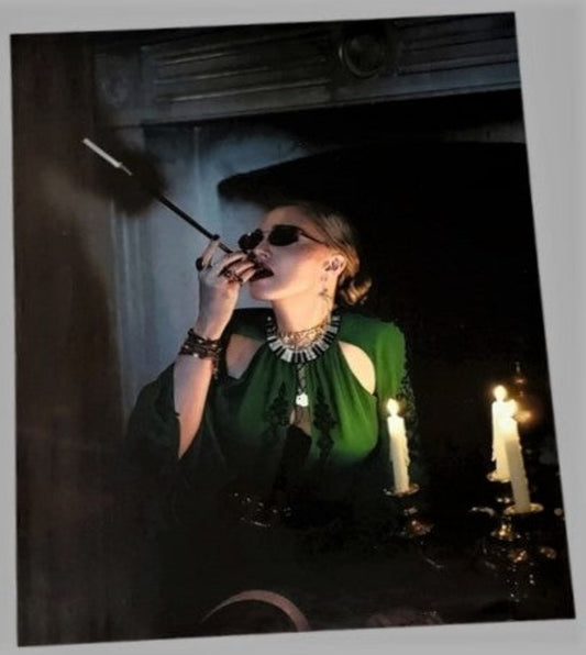 Original Madonna photograph page featured in 2018 Vogue Italia Available In AREA51GALLERY New Orleans 