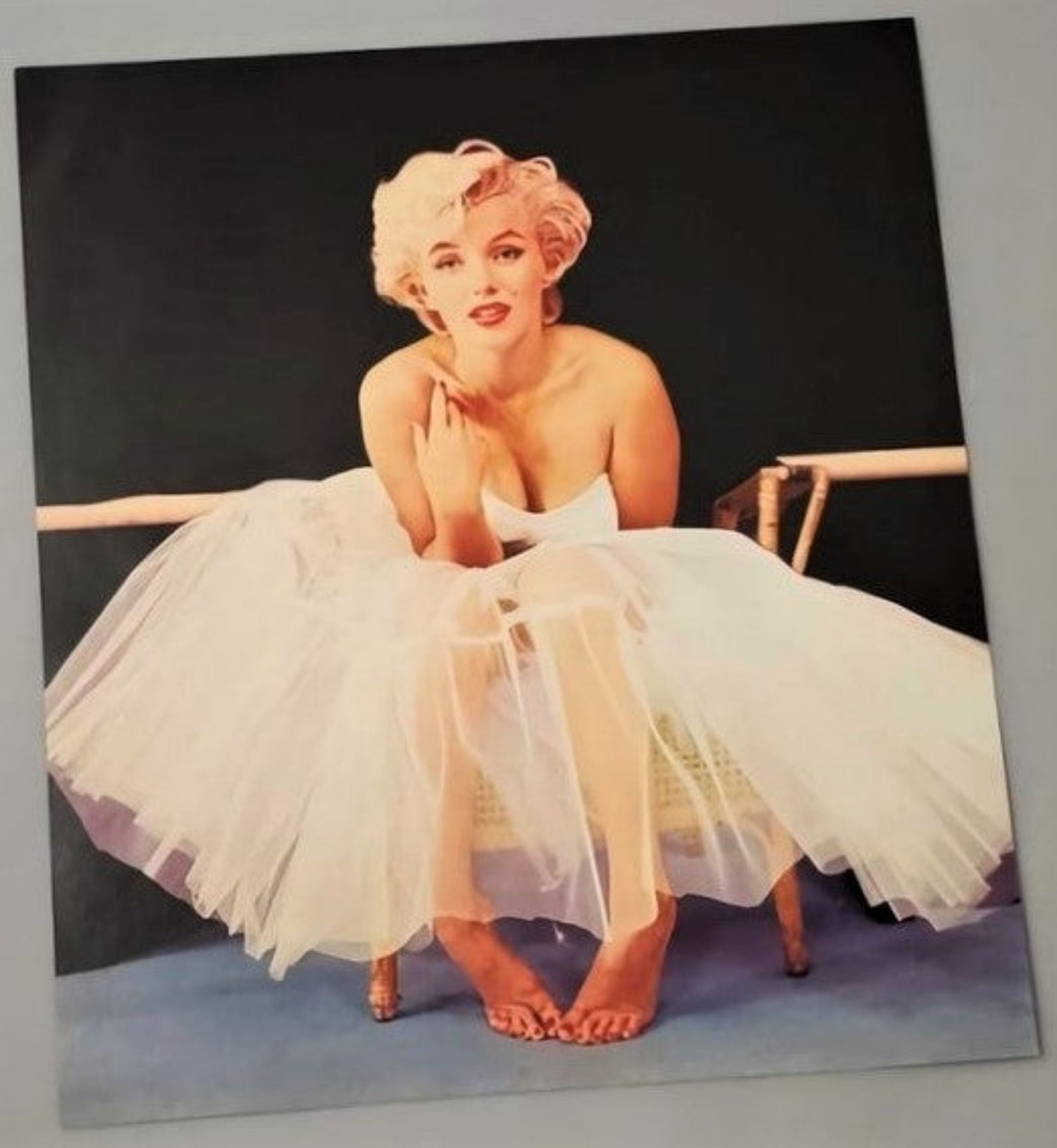 Marilyn Monroe Ballerina Sitting Photograph For Sale In AREA51GALLERY New Orleans