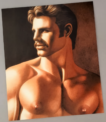 Tom Of Finland Shirtless Sexy Guy Photograph For Sale In AREA51GALLERY New Orleans 