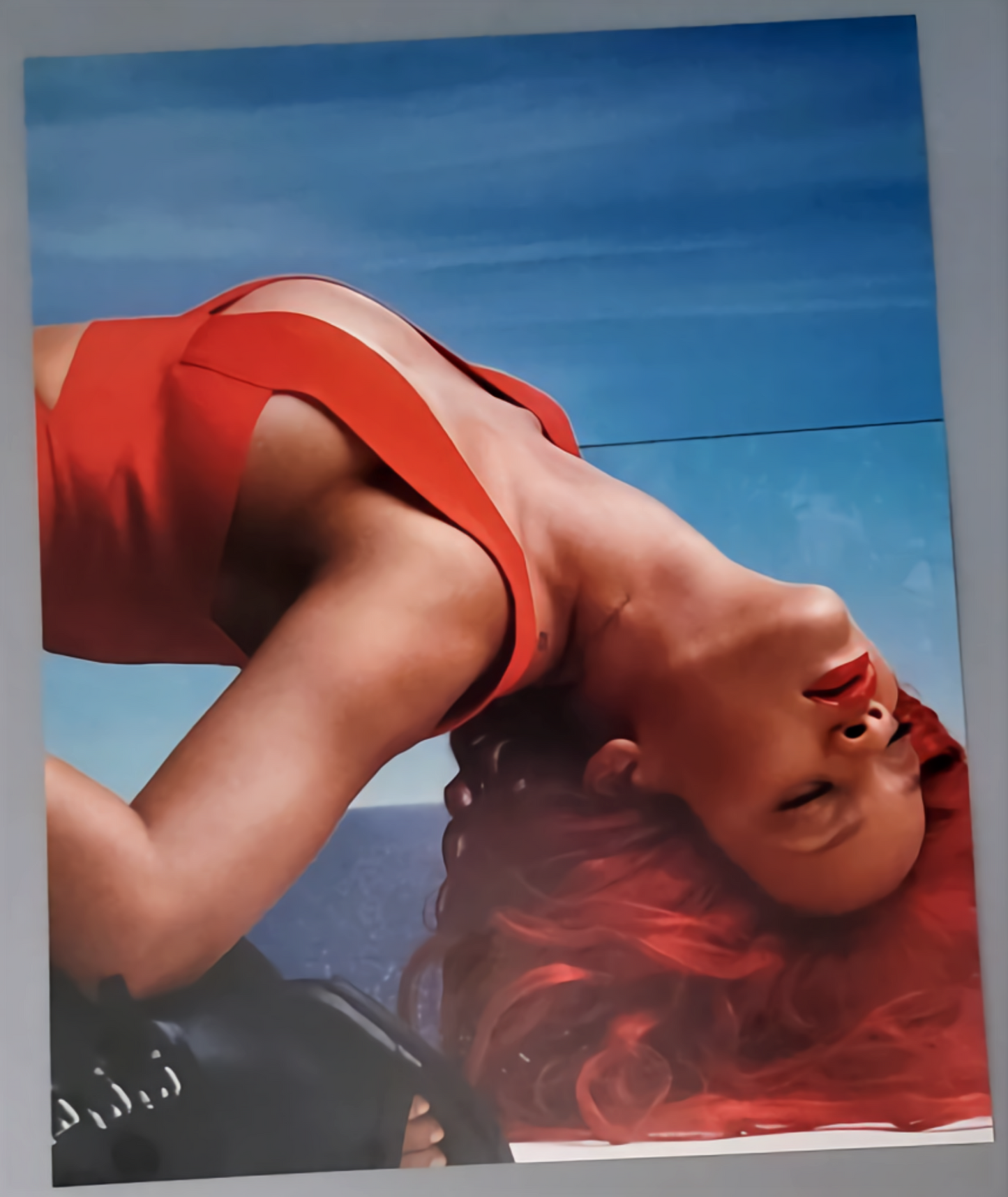 Rihanna photograph page, originally snapped in 2011 by Annie Leibovitz For Sale In AREA51GALLERY New Orleans  
