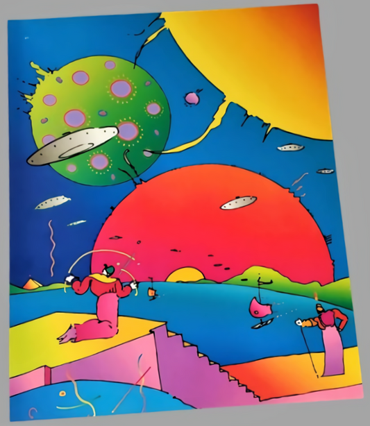 Peter Max Year 2250 Art Print For Sale In AREA51GALLERY New Orleans