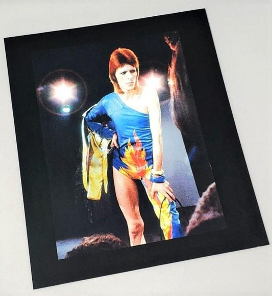 Ziggy Stardust On Stage Poster Available In AREA51GALLERY